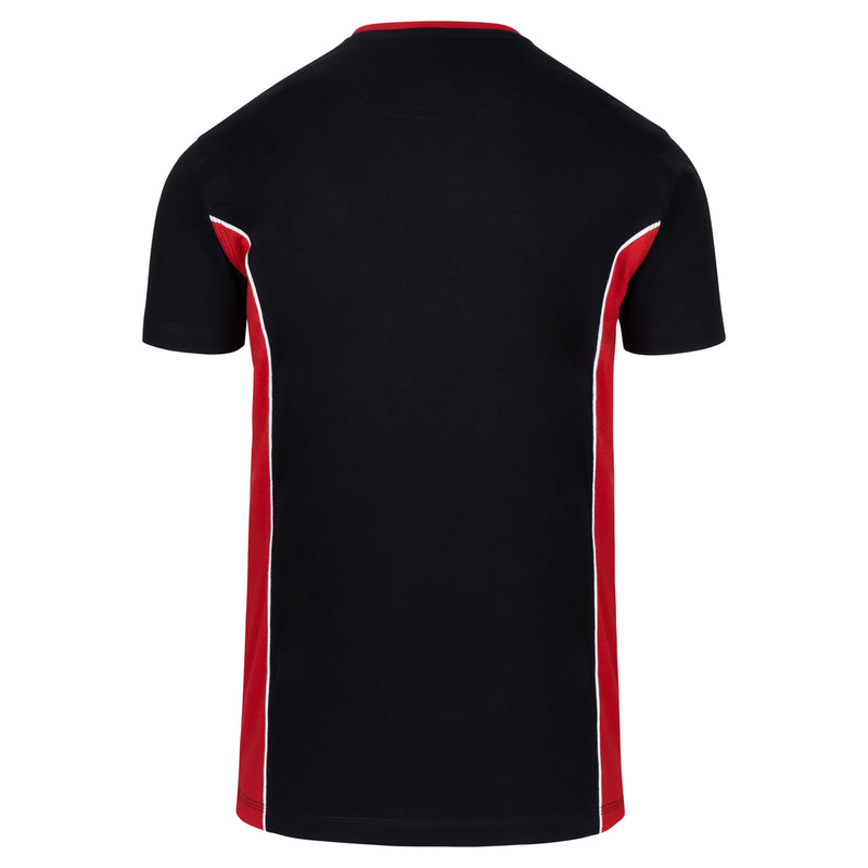 Load image into Gallery viewer, Silverswift T-Shirt Black/Red 200GSM