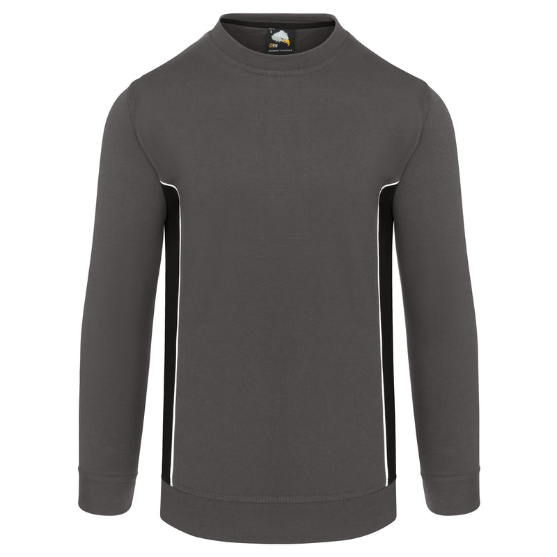 Load image into Gallery viewer, Silverswift Sweatshirt Graphite/Black 320gsm