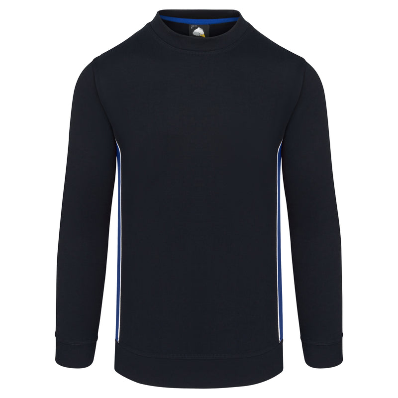 Load image into Gallery viewer, Silverswift Sweatshirt Navy/Royal Blue 320gsm