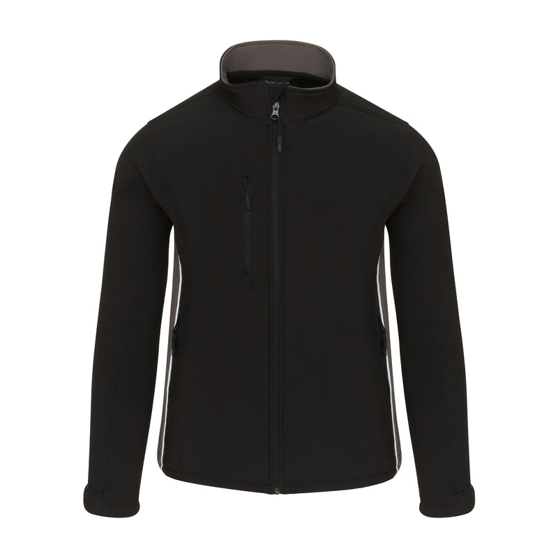 Load image into Gallery viewer, Silverswift Softshell 3 Layer Jacket Black/Graphite 320gsm