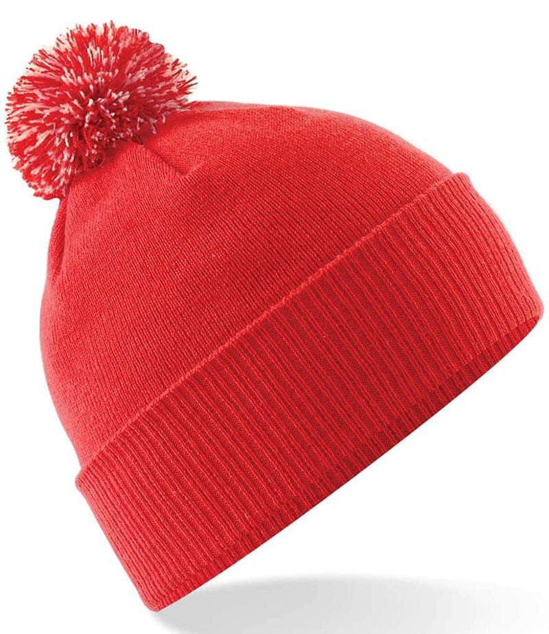Load image into Gallery viewer, Beechfield Kids Snowstar® Beanie Bobble Hat BB450B