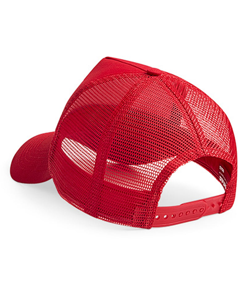Load image into Gallery viewer, Beechfield Snapback Trucker Cap | Classic Red