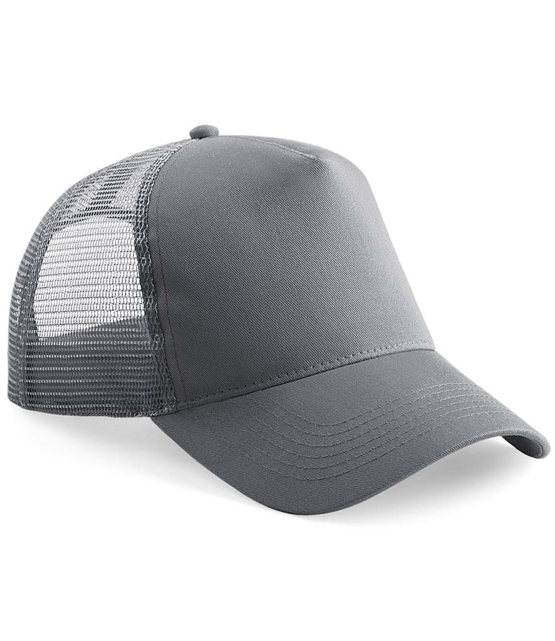 Load image into Gallery viewer, Beechfield Snapback Trucker Cap | Graphite Grey