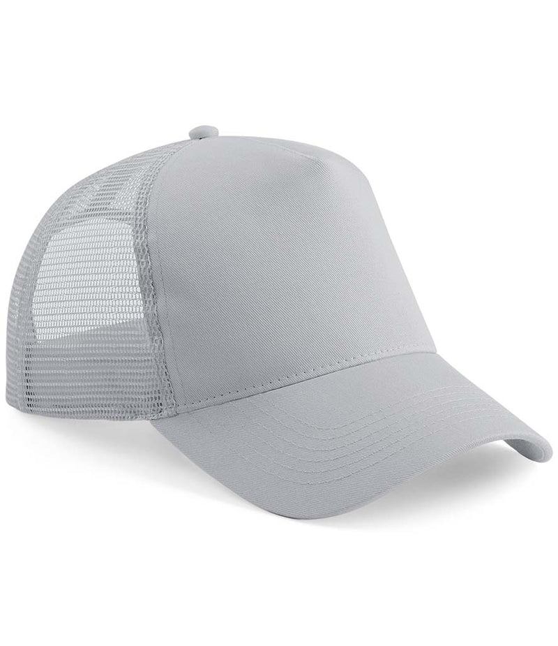 Load image into Gallery viewer, Beechfield Snapback Trucker Cap | Light Grey