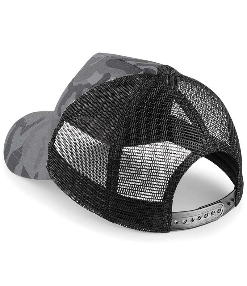 Load image into Gallery viewer, Beechfield Camo Snapback Trucker Cap BB694