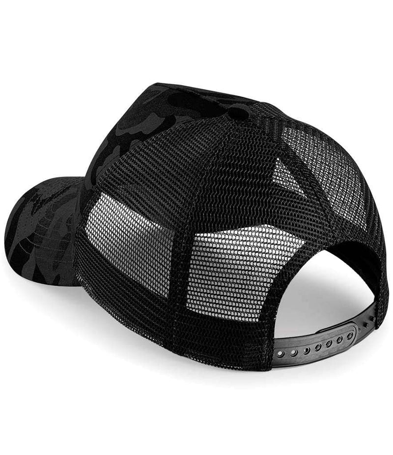 Load image into Gallery viewer, Beechfield Camo Snapback Trucker Cap BB694