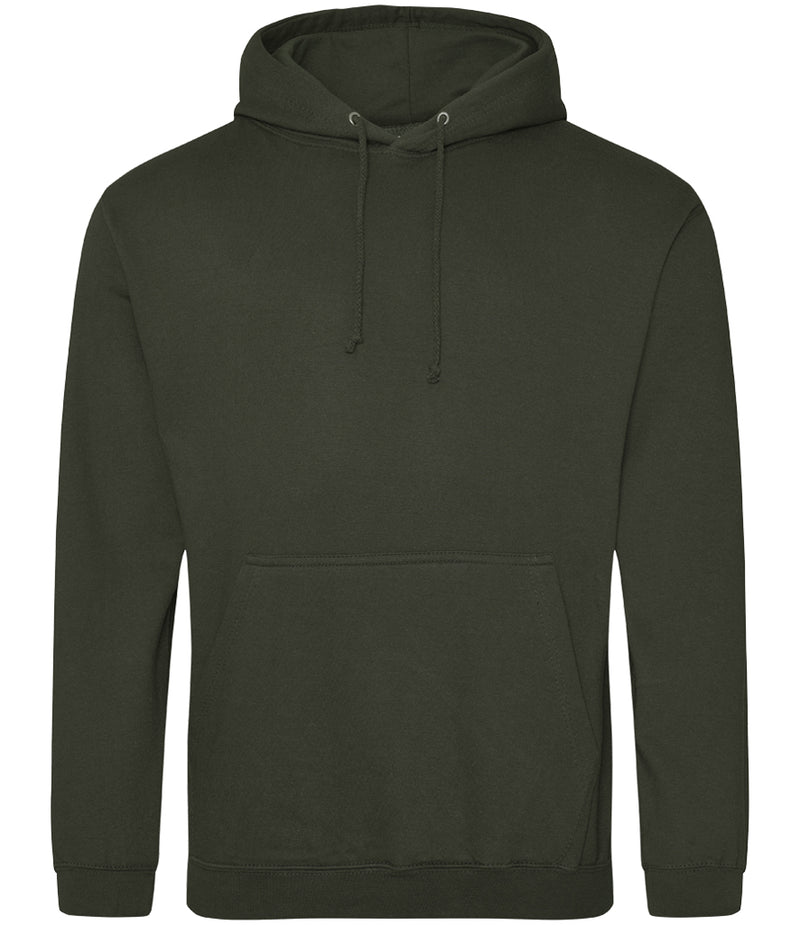 Load image into Gallery viewer, AWDis College Hoodie 280gsm JH001 Combat Green