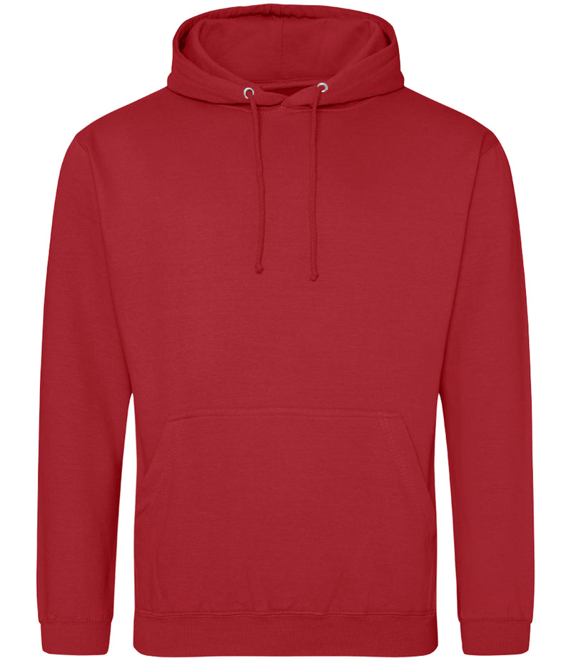 Load image into Gallery viewer, AWDis College Hoodie 280gsm JH001 Fire Red