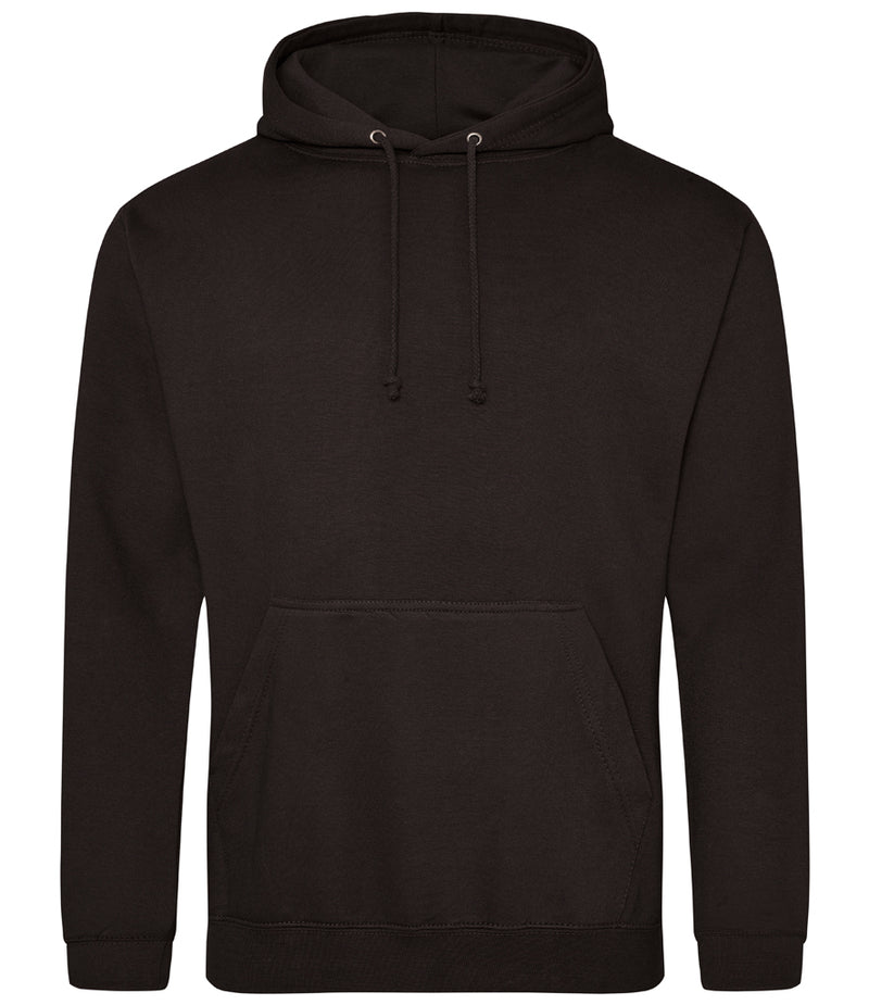 Load image into Gallery viewer, AWDis College Hoodie 280gsm JH001 Jet Black
