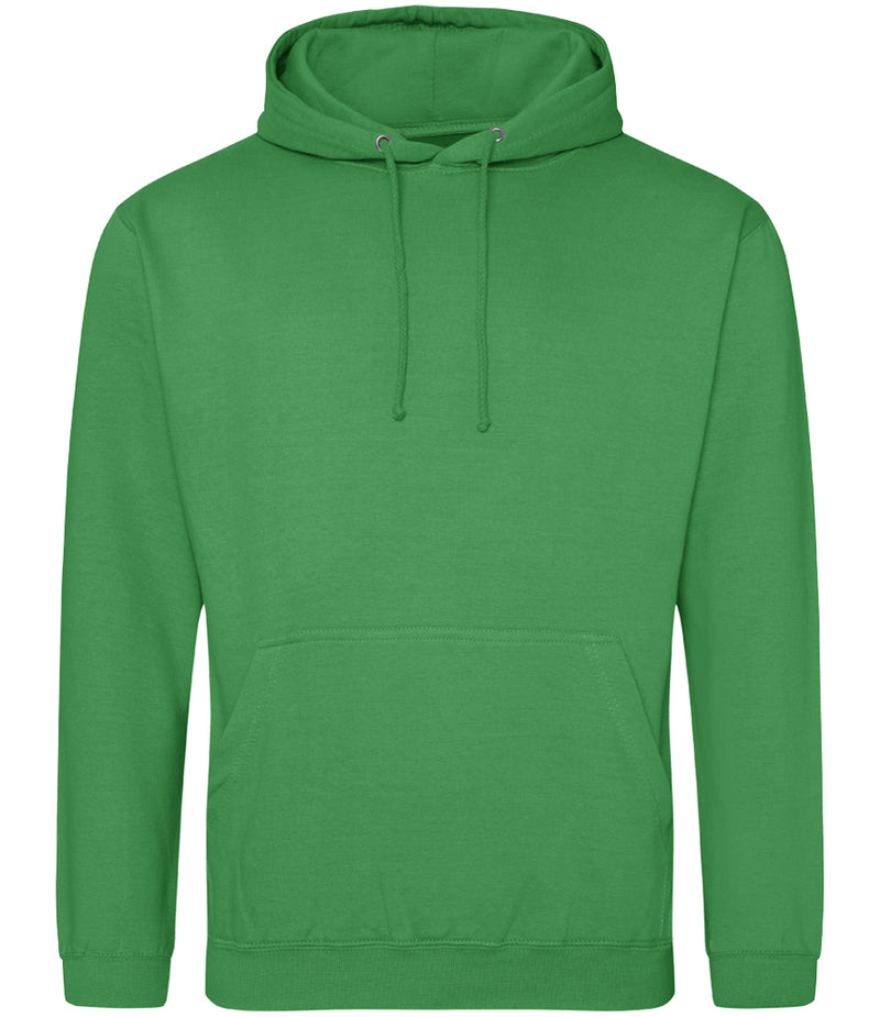 Load image into Gallery viewer, AWDis College Hoodie 280gsm JH001 Kelly Green