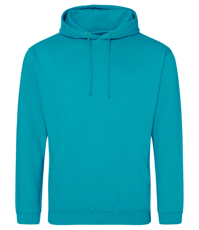 Load image into Gallery viewer, AWDis College Hoodie 280gsm JH001 Lagoon Blue