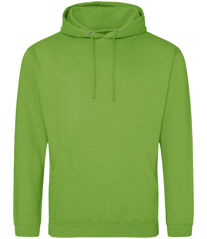 Load image into Gallery viewer, AWDis College Hoodie 280gsm JH001 Lime Green