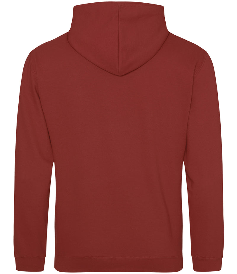 Load image into Gallery viewer, AWDis College Hoodie 280gsm JH001 Brick Red