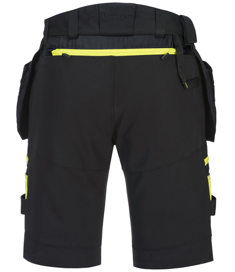Load image into Gallery viewer, Portwest DX4™ Holster Pocket Shorts | Black