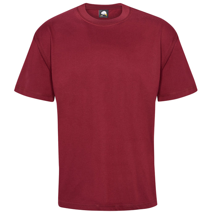 Goshawk T-Shirt Burgundy 200GSM