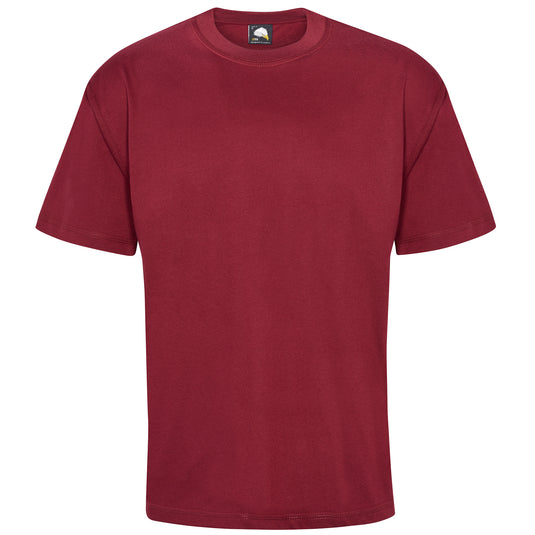 Goshawk T-Shirt Burgundy 200GSM