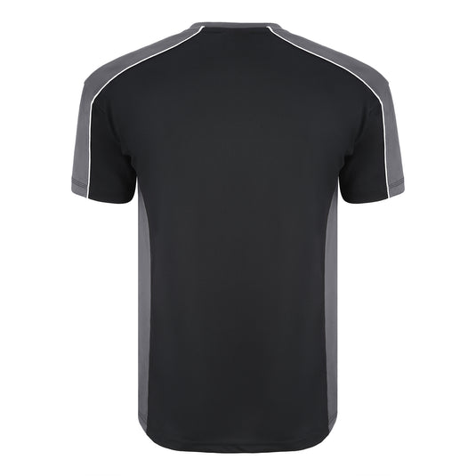 Avocet Wicking T-Shirt Black/Graphite 200GSM