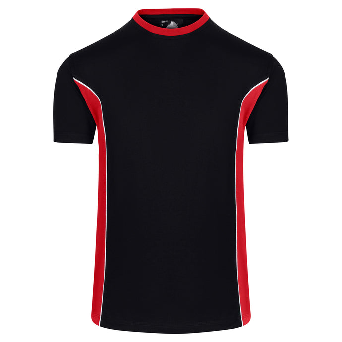 Silverswift T-Shirt Black/Red 200GSM