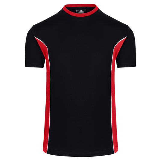 Silverswift T-Shirt Black/Red 200GSM