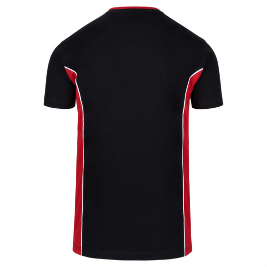Silverswift T-Shirt Black/Red 200GSM