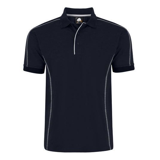 Crane Poloshirt Navy Blue 220GSM