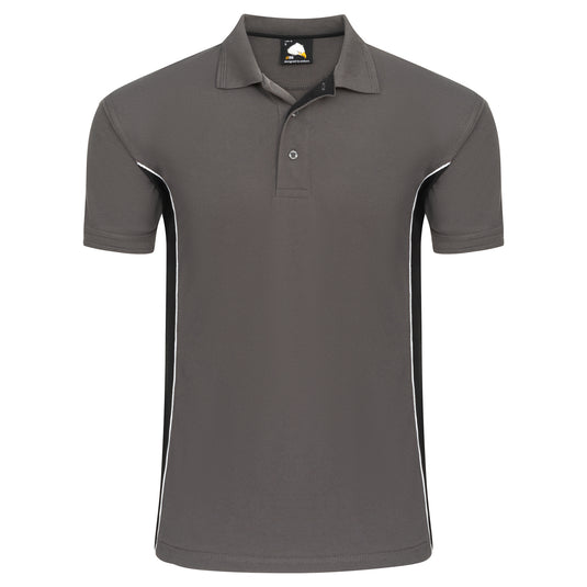 Silverswift Poloshirt Graphite/Black 220GSM