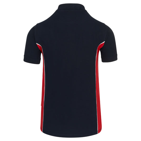 Silverswift Poloshirt Navy/Red 220GSM