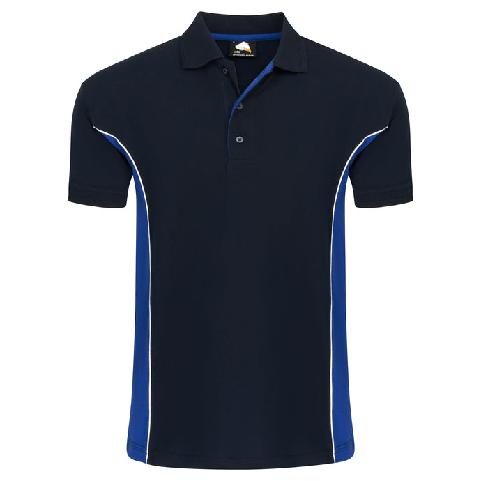 Silverswift Poloshirt Navy/Royal Blue 220GSM