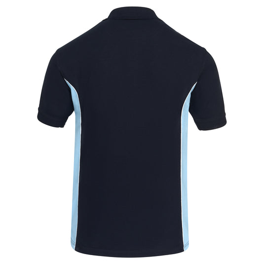 Silverswift Poloshirt Navy/Sky Blue 220GSM