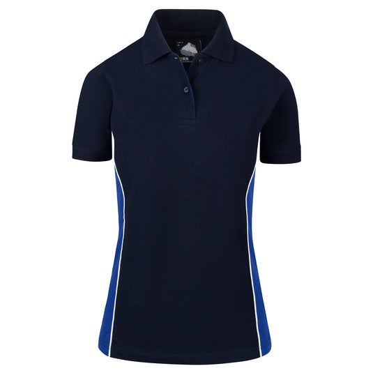 Silverswift Ladies Poloshirt Navy Blue/Royal Blue 220GSM