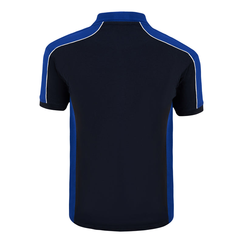 Load image into Gallery viewer, Avocet Poloshirt Navy Blue/Royal Blue 220GSM
