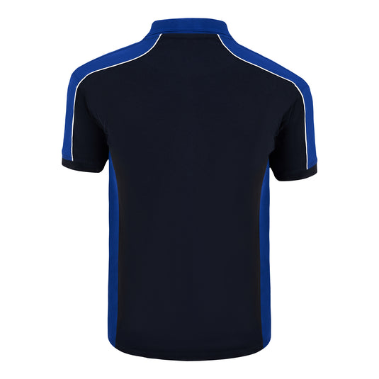 Avocet Poloshirt Navy Blue/Royal Blue 220GSM