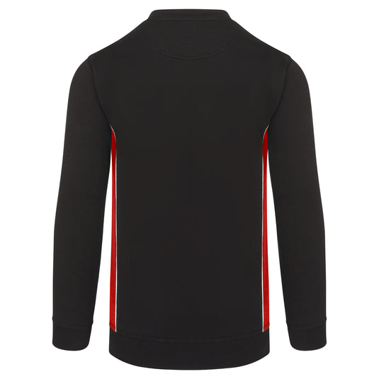 Silverswift Sweatshirt Black/Red 320gsm