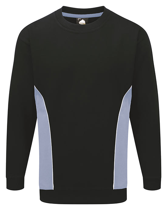 Silverswift Sweatshirt Navy/Sky Blue 320gsm