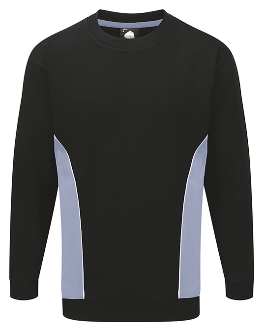 Silverswift Sweatshirt Navy/Sky Blue 320gsm