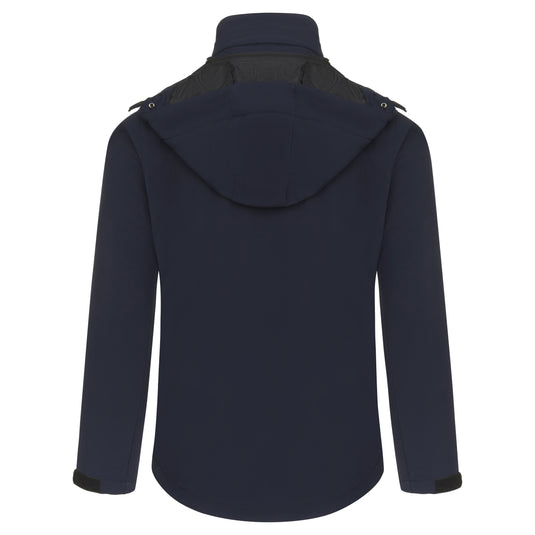 Gannet EarthPro® GRS 3 Layer Softshell Hooded Jacket Navy