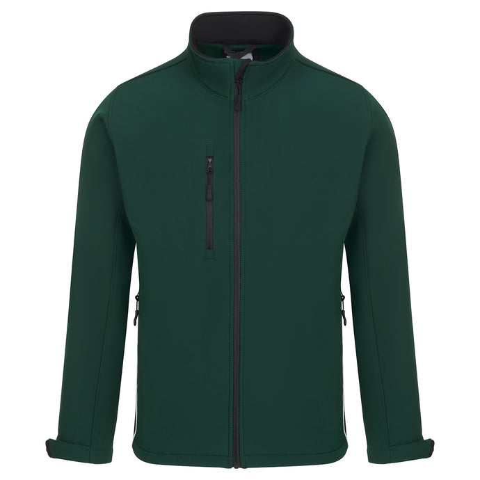 Silverswift Softshell 3 Layer Jacket Bottle Green/Black 320gsm