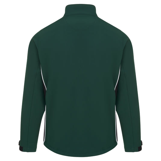 Silverswift Softshell 3 Layer Jacket Bottle Green/Black 320gsm