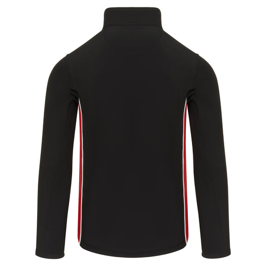 Silverswift Softshell 3 Layer Jacket Black/Red 320gsm