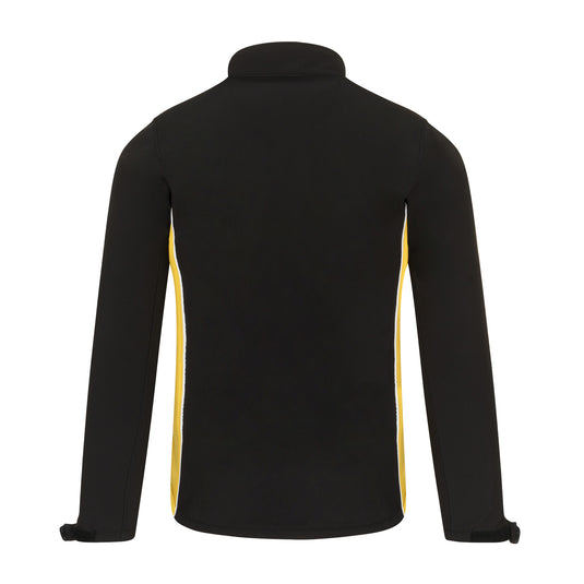 Silverswift Softshell 3 Layer Jacket Black/Yellow 320gsm
