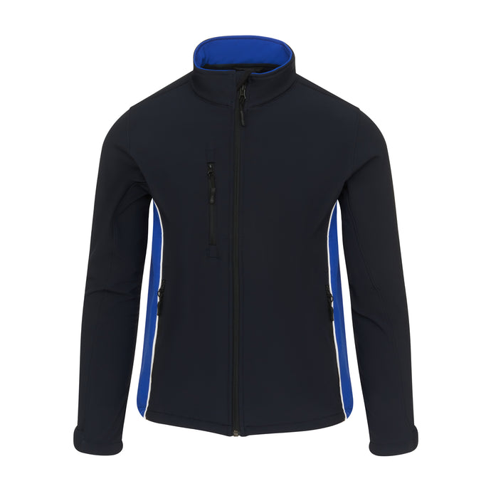 Silverswift Softshell 3 Layer Jacket Navy/Royal Blue 320gsm