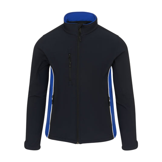 Silverswift Softshell 3 Layer Jacket Navy/Royal Blue 320gsm