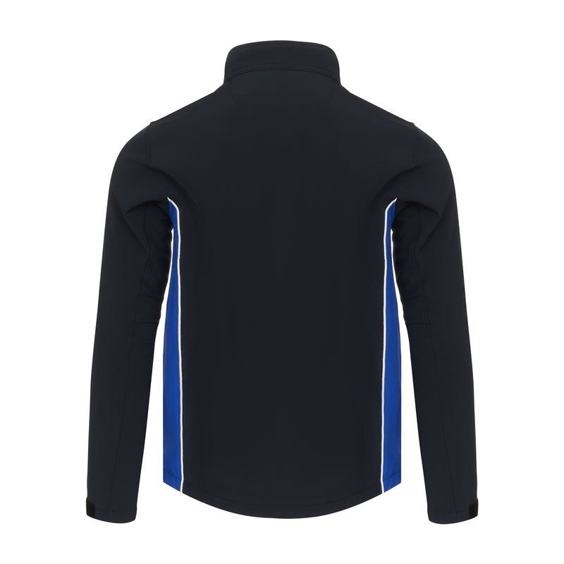 Load image into Gallery viewer, Silverswift Softshell 3 Layer Jacket Navy/Royal Blue 320gsm
