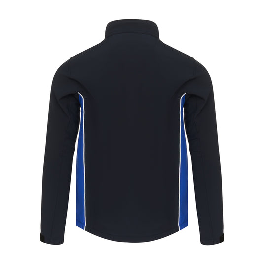 Silverswift Softshell 3 Layer Jacket Navy/Royal Blue 320gsm