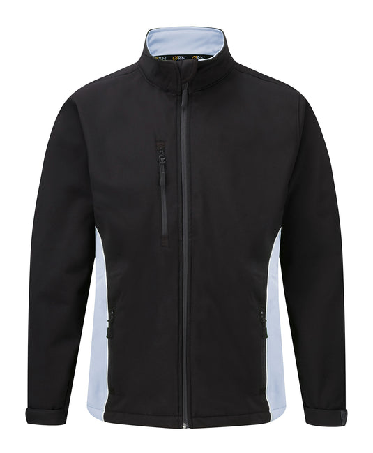 Silverswift Softshell 3 Layer Jacket Navy/Sky Blue 320gsm