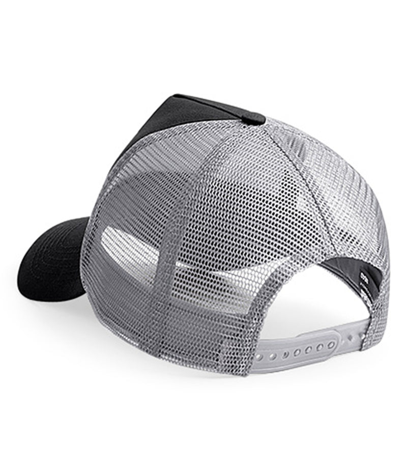 Load image into Gallery viewer, Beechfield Snapback Trucker Cap | Black/Grey
