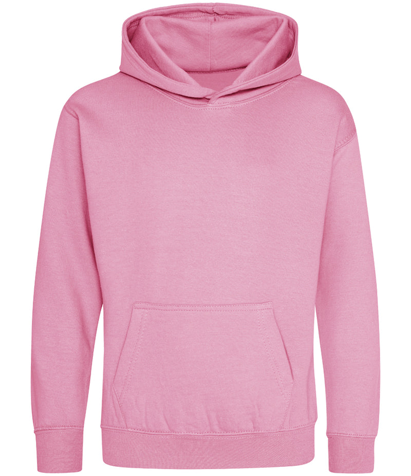 Load image into Gallery viewer, AWDis Kids Hoodie 280gsm JH001J Candyfloss Pink
