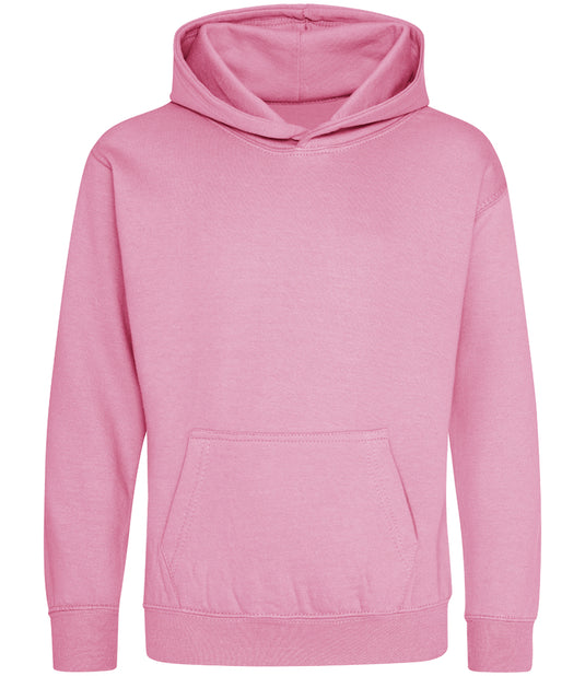 AWDis Kids Hoodie 280gsm JH001J Candyfloss Pink