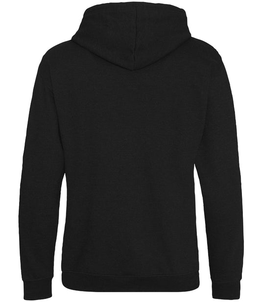 AWDis College Hoodie 280gsm JH001 Black Smoke