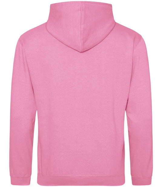 AWDis College Hoodie 280gsm JH001 Candyfloss Pink
